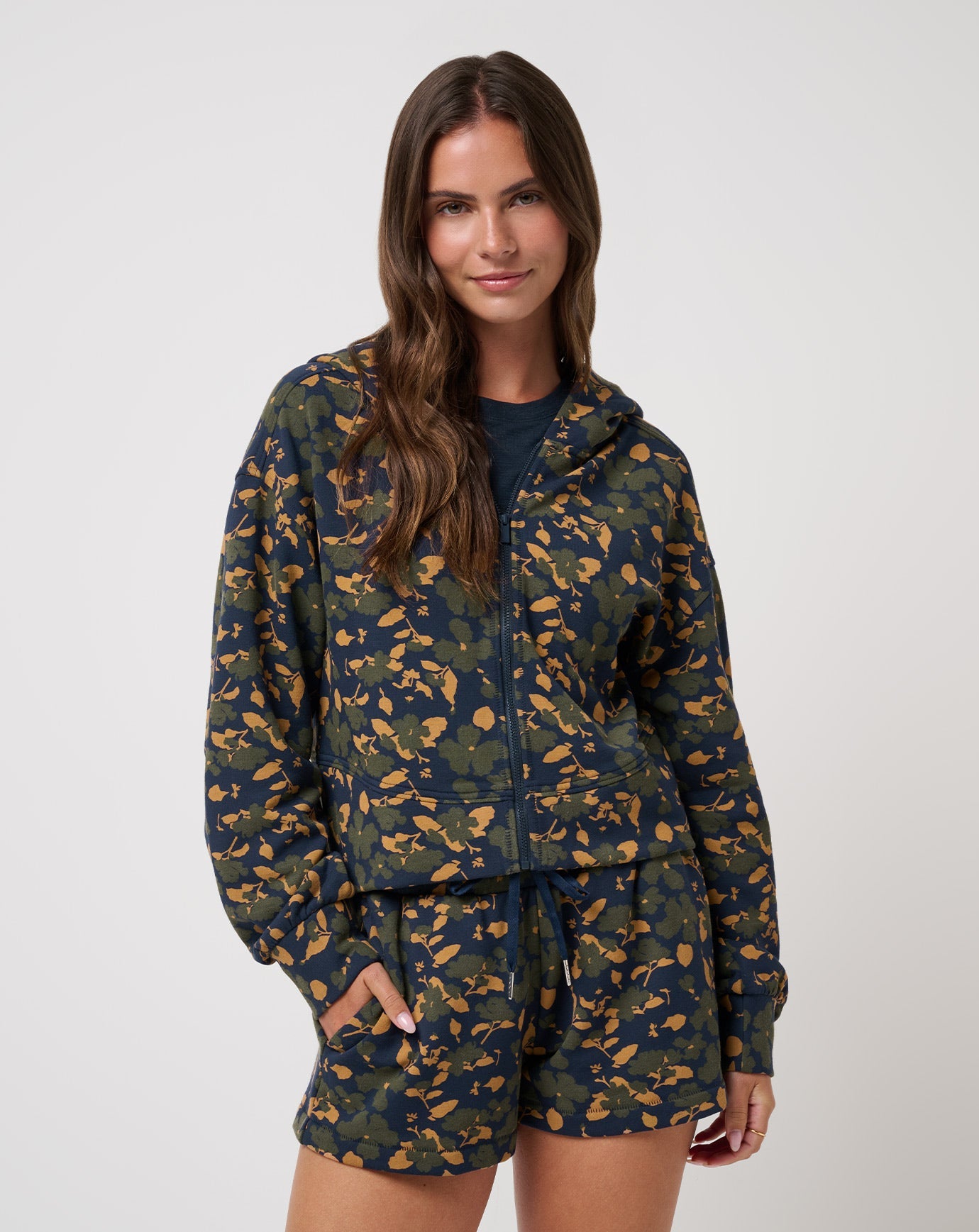Travis Mathew Cloud Fleece Printed Hoodie