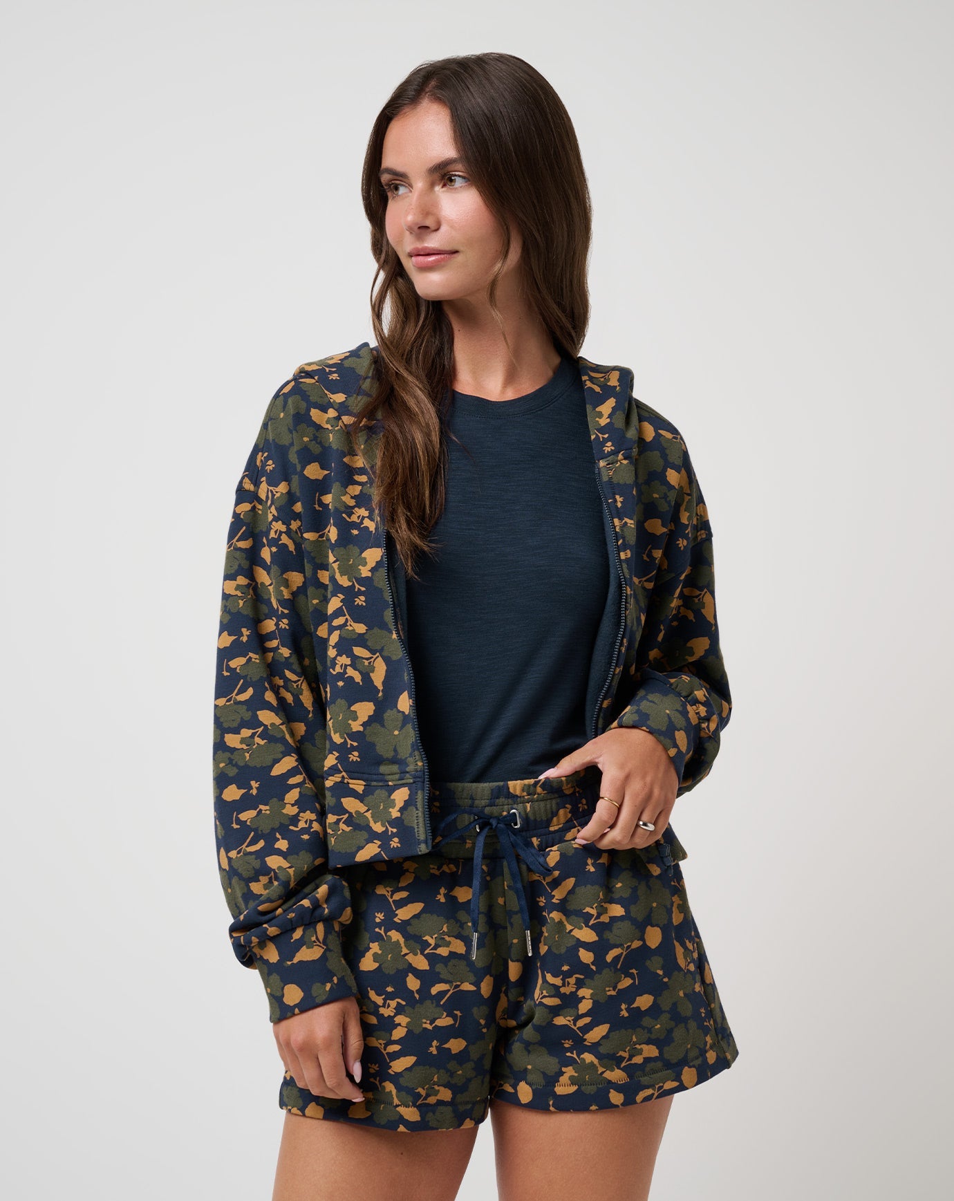 Travis Mathew Cloud Fleece Printed Hoodie