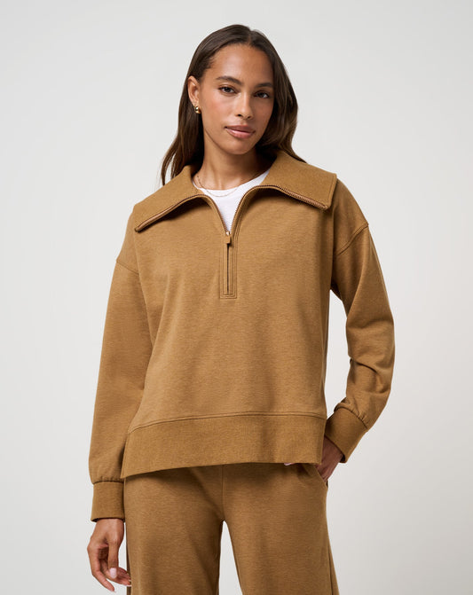 Travis Mathew Save The Day Cloud Half Zip 2.0