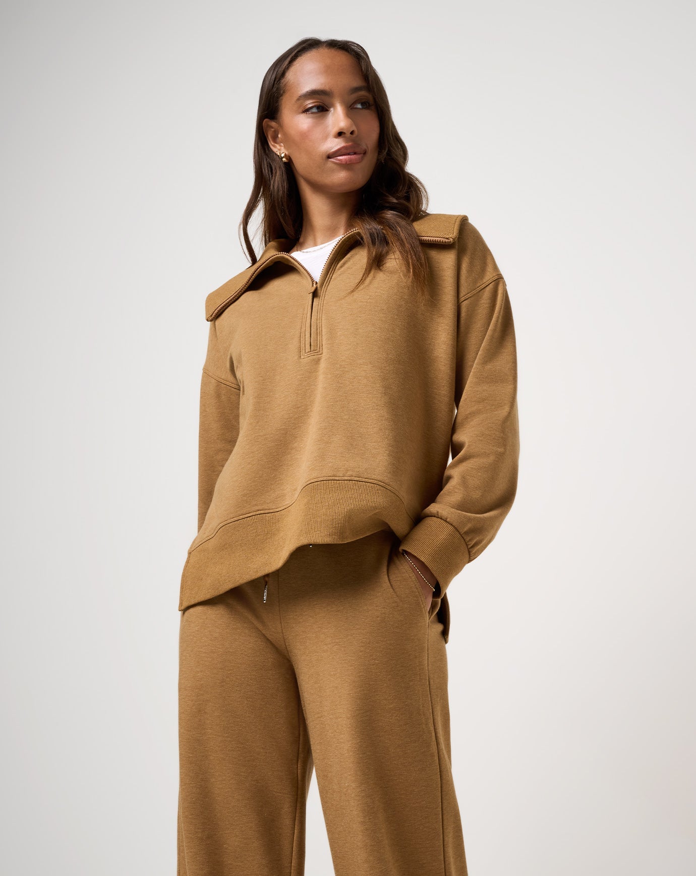 Travis Mathew Save The Day Cloud Half Zip 2.0