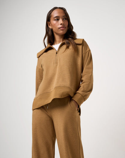 Travis Mathew Save The Day Cloud Half Zip 2.0