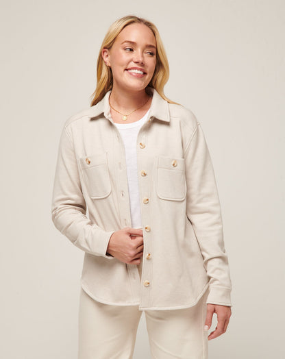 Travis Mathew Cloud Fleece Shacket