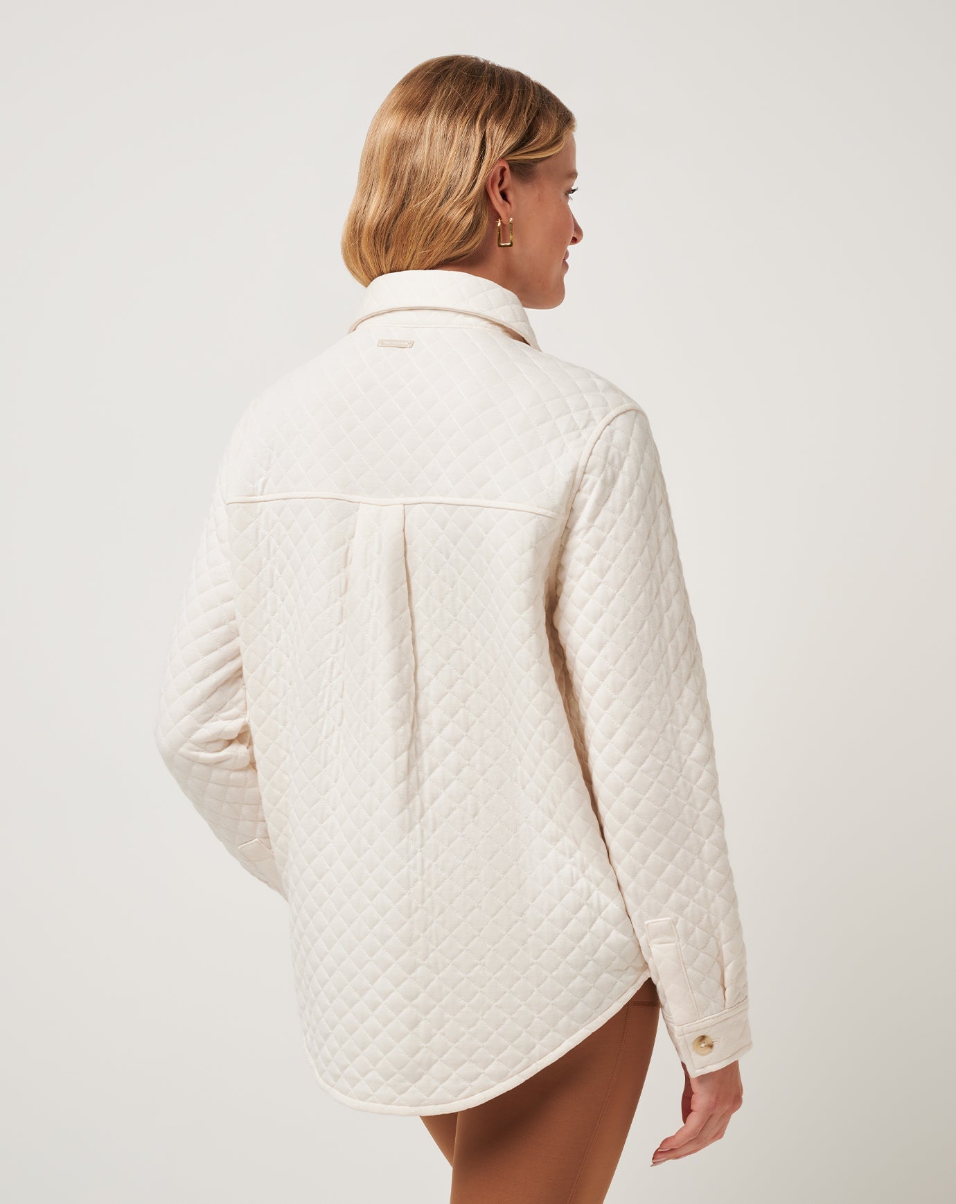 Travis Mathew Diamond Quilted Shacket