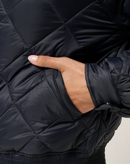 Travis Mathew Lights At Night Quilted Jacket