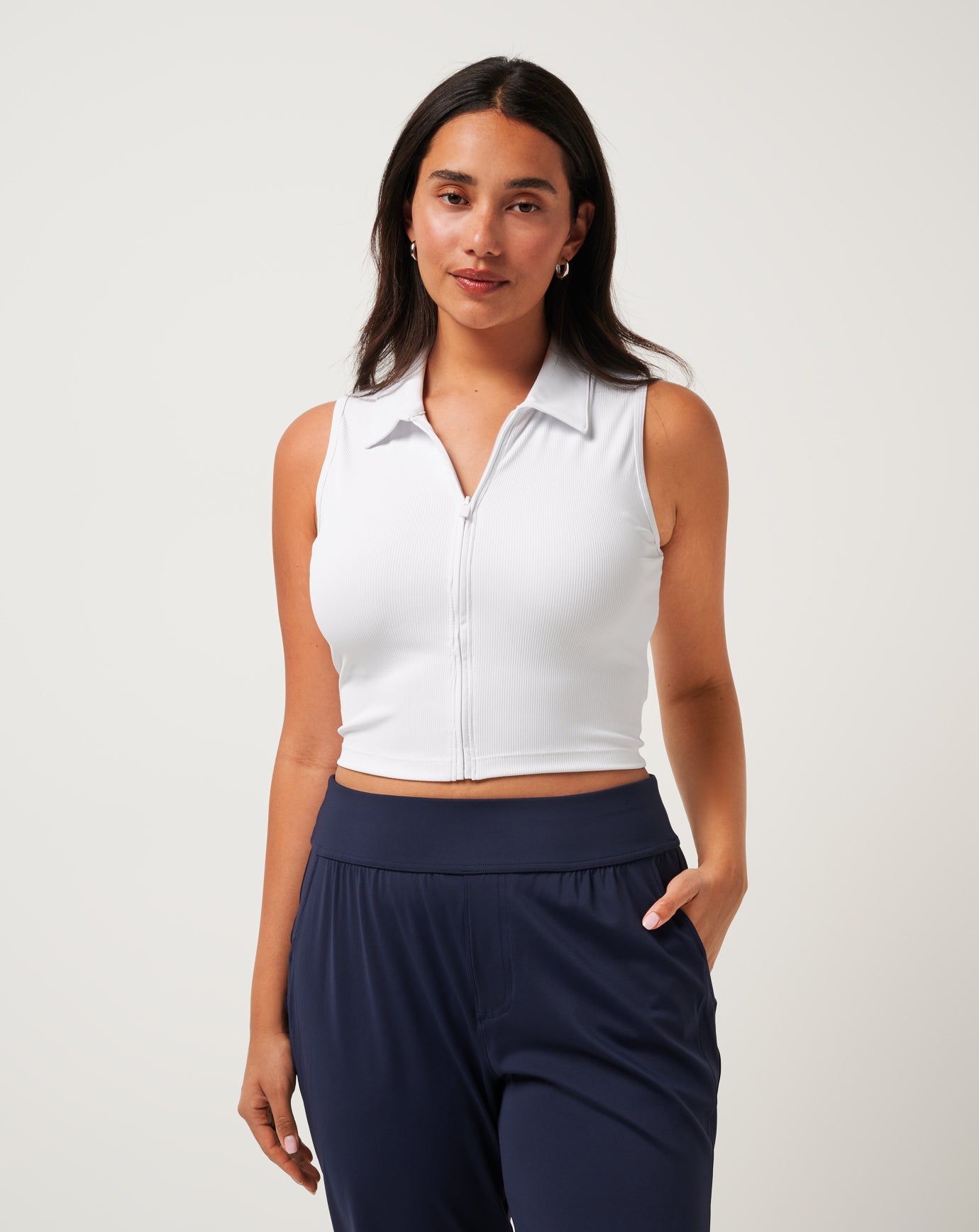 Travis Mathew Moveknit Rib Zip Polo