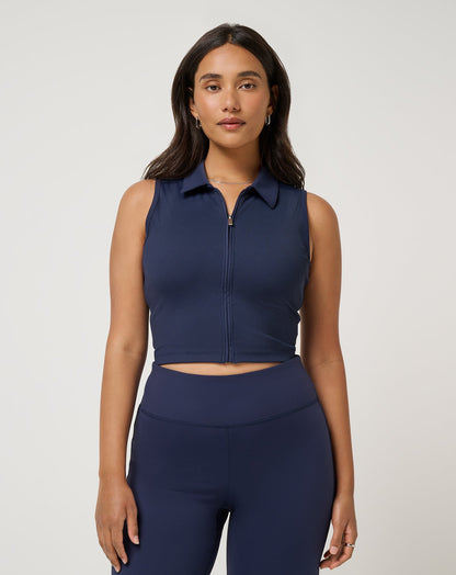 Travis Mathew Moveknit Rib Zip Polo