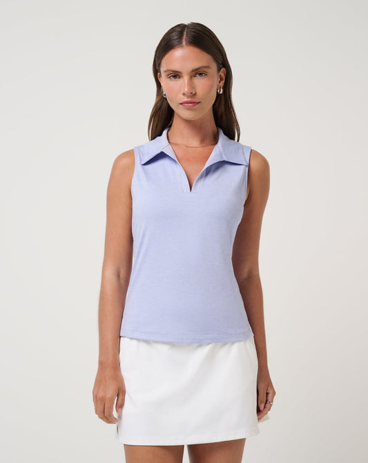 Travis Mathew Skyloft Light Sleeveless Polo