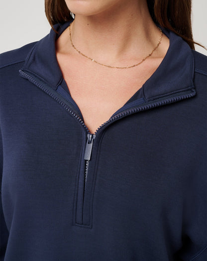 Travis Mathew Skyloft Soft Echo Half Zip
