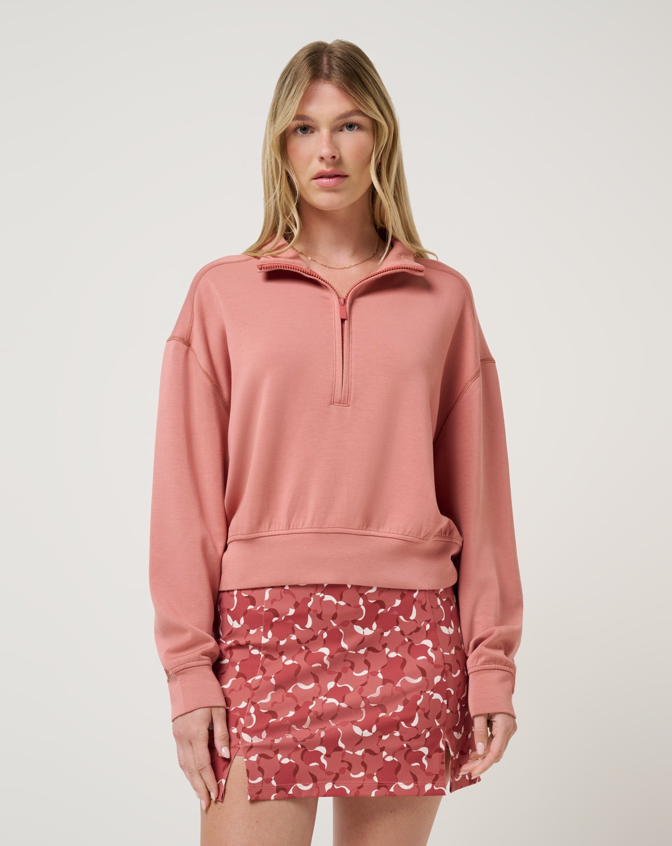 Travis Mathew Skyloft Soft Echo Half Zip