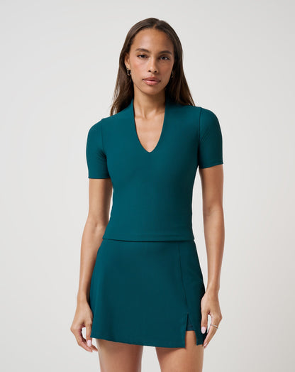 Travis Mathew Moveknit Rib Limitless Top