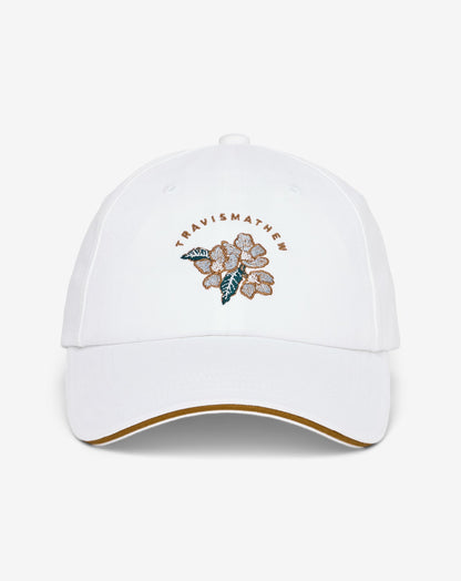 Travis Mathew Floral Twisted Ivy Adjustable Hat