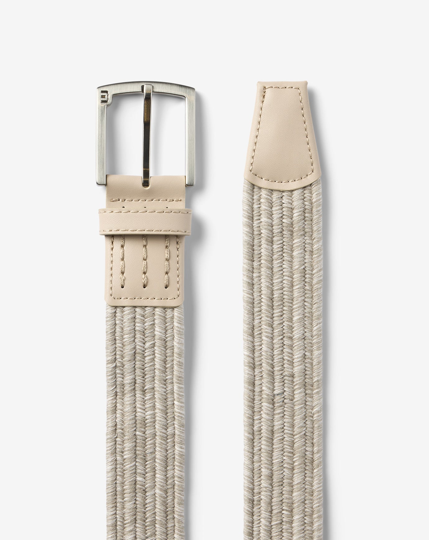 Travis Mathew Popsicle Stretch Woven Leather Belt