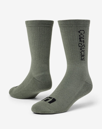Travis Mathew Golf Sucks Crew Sock