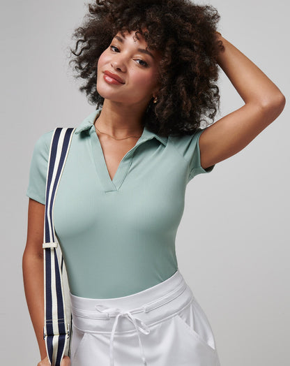 Travis Mathew Moveknit Vneck Polo