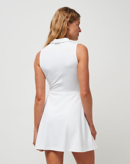 Travis Mathew Moveknit Sleeveless Polo Dress