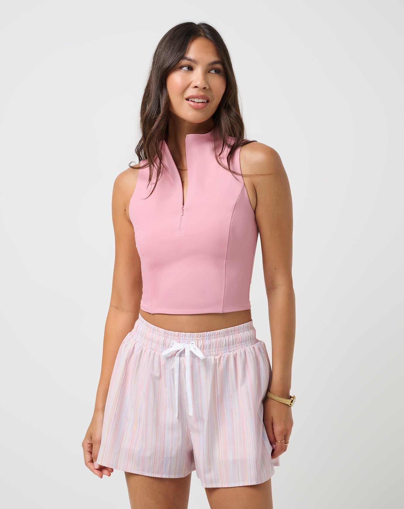 Travis Mathew Sunfire Zip Tank