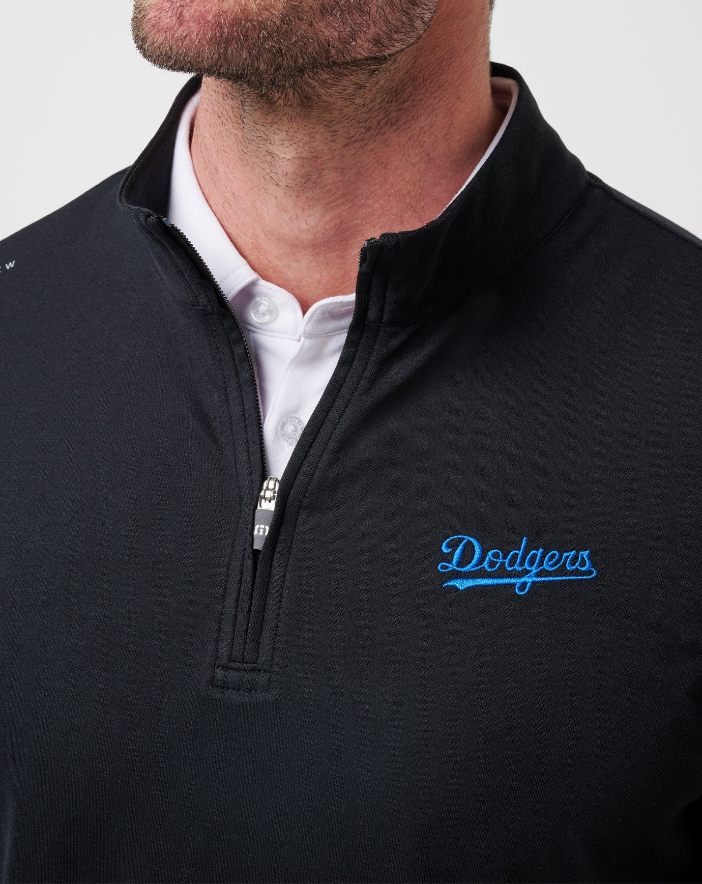 Travis Mathew Los Angeles Dodgers Time To Tailgate Quarter Zip