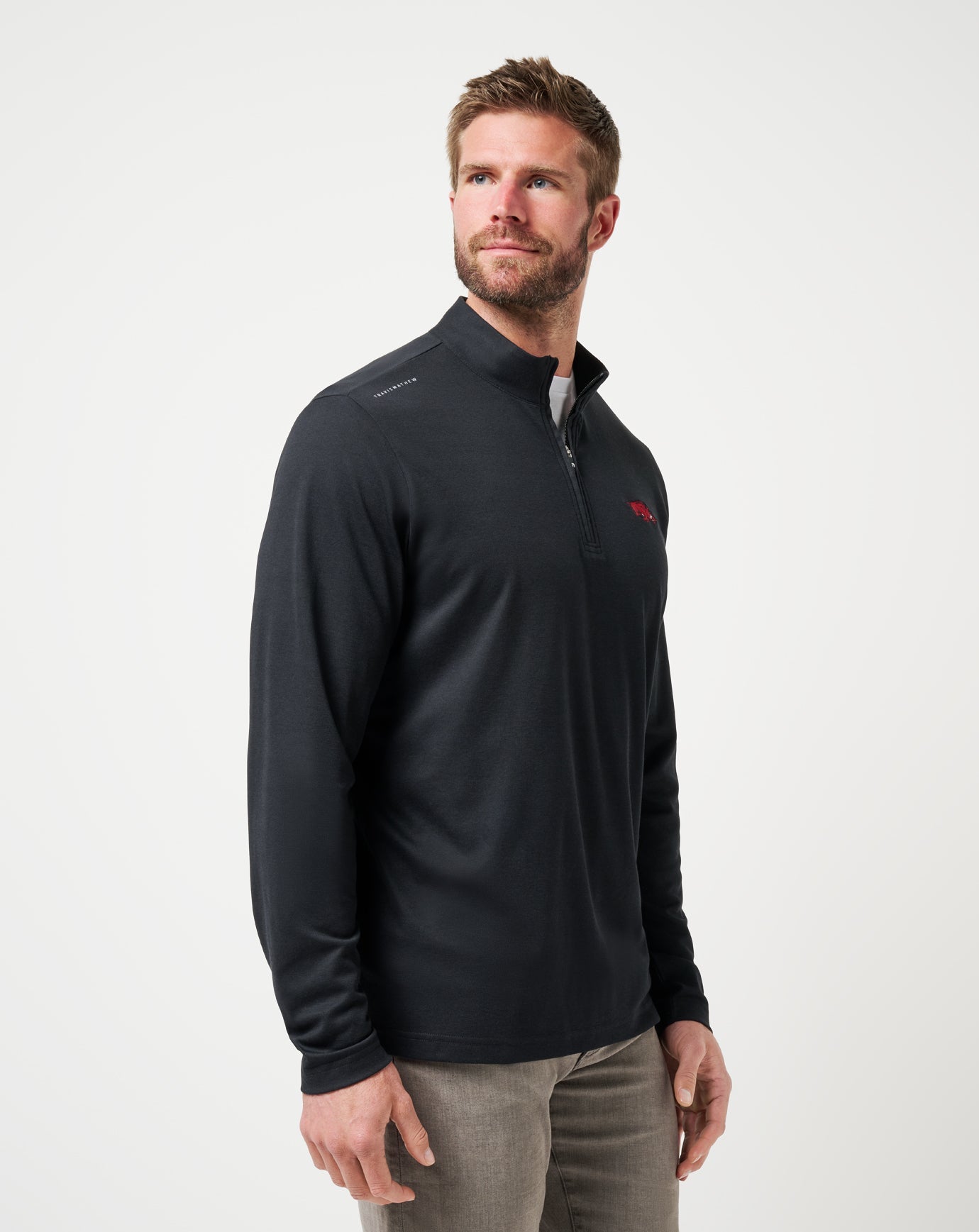 Travis Mathew Arkansas Time To Tailgate Quarter Zip