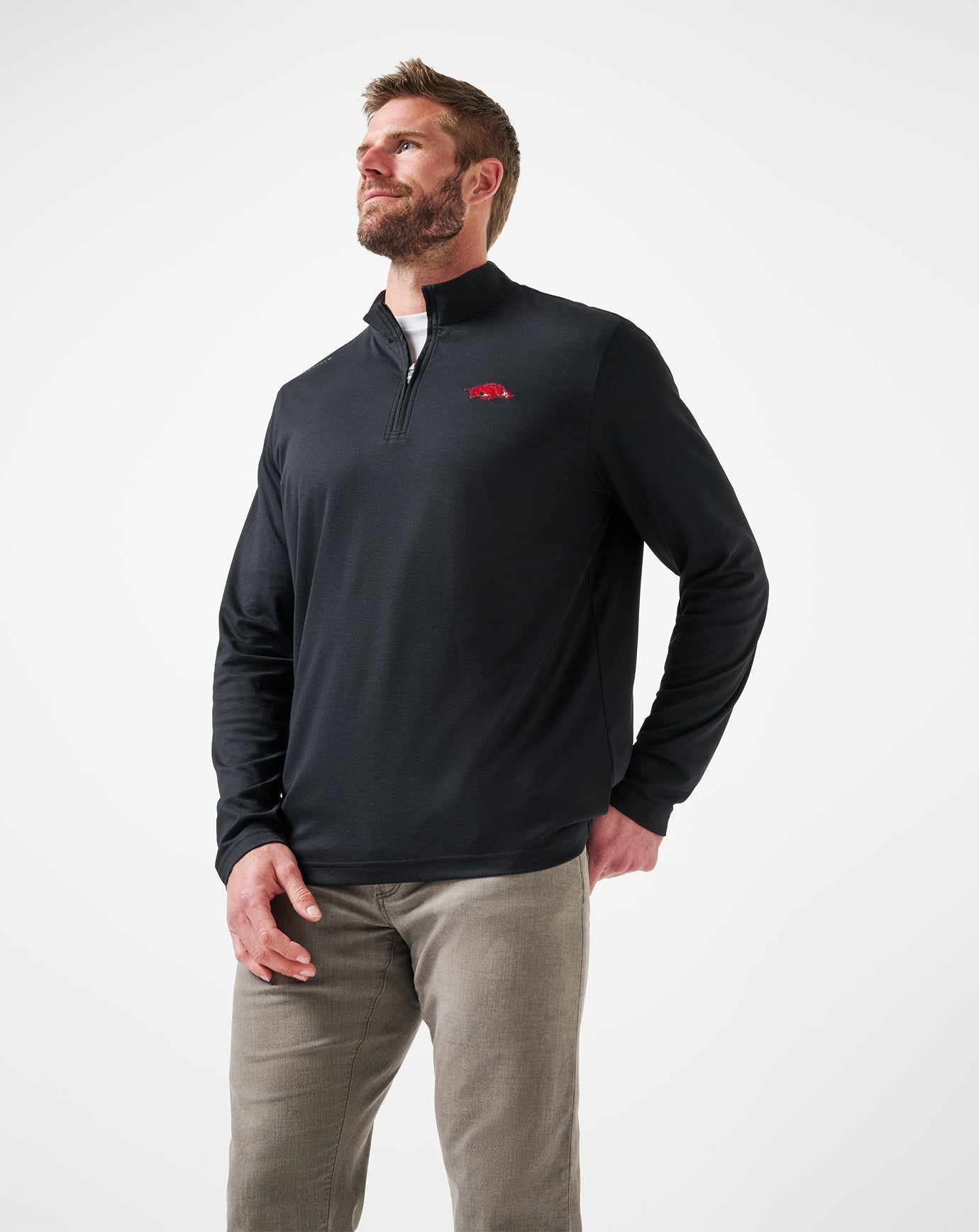 Travis Mathew Arkansas Time To Tailgate Quarter Zip