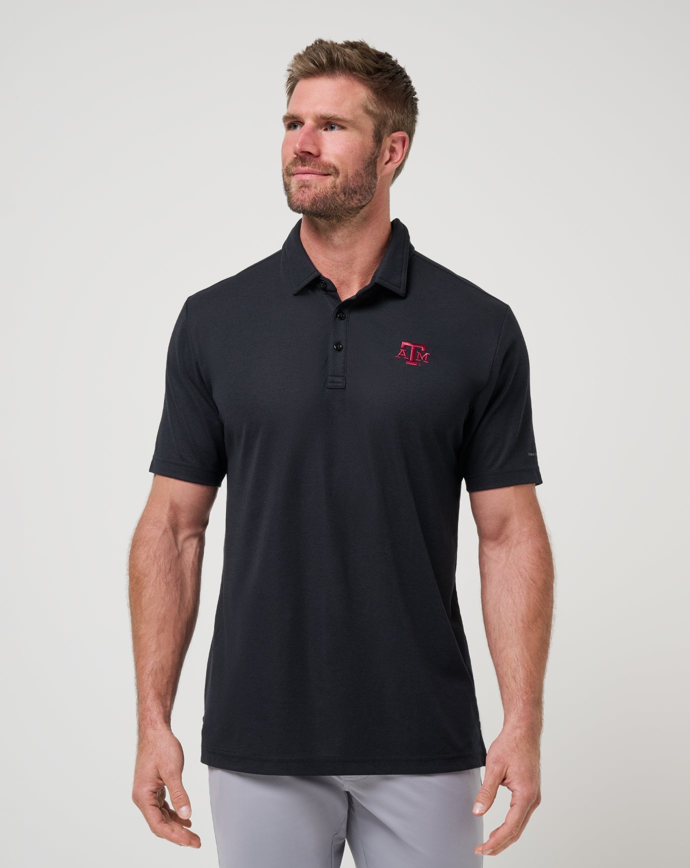 Travis Mathew Texas A&M School Pride Polo