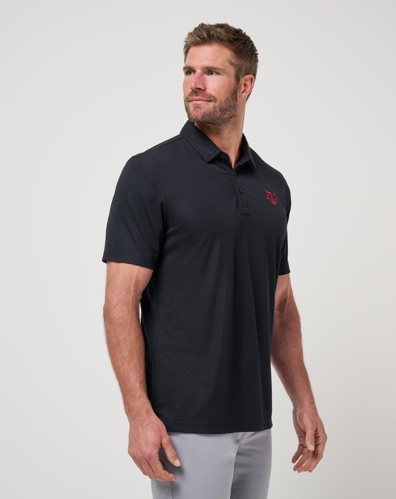 Travis Mathew Texas A&M School Pride Polo