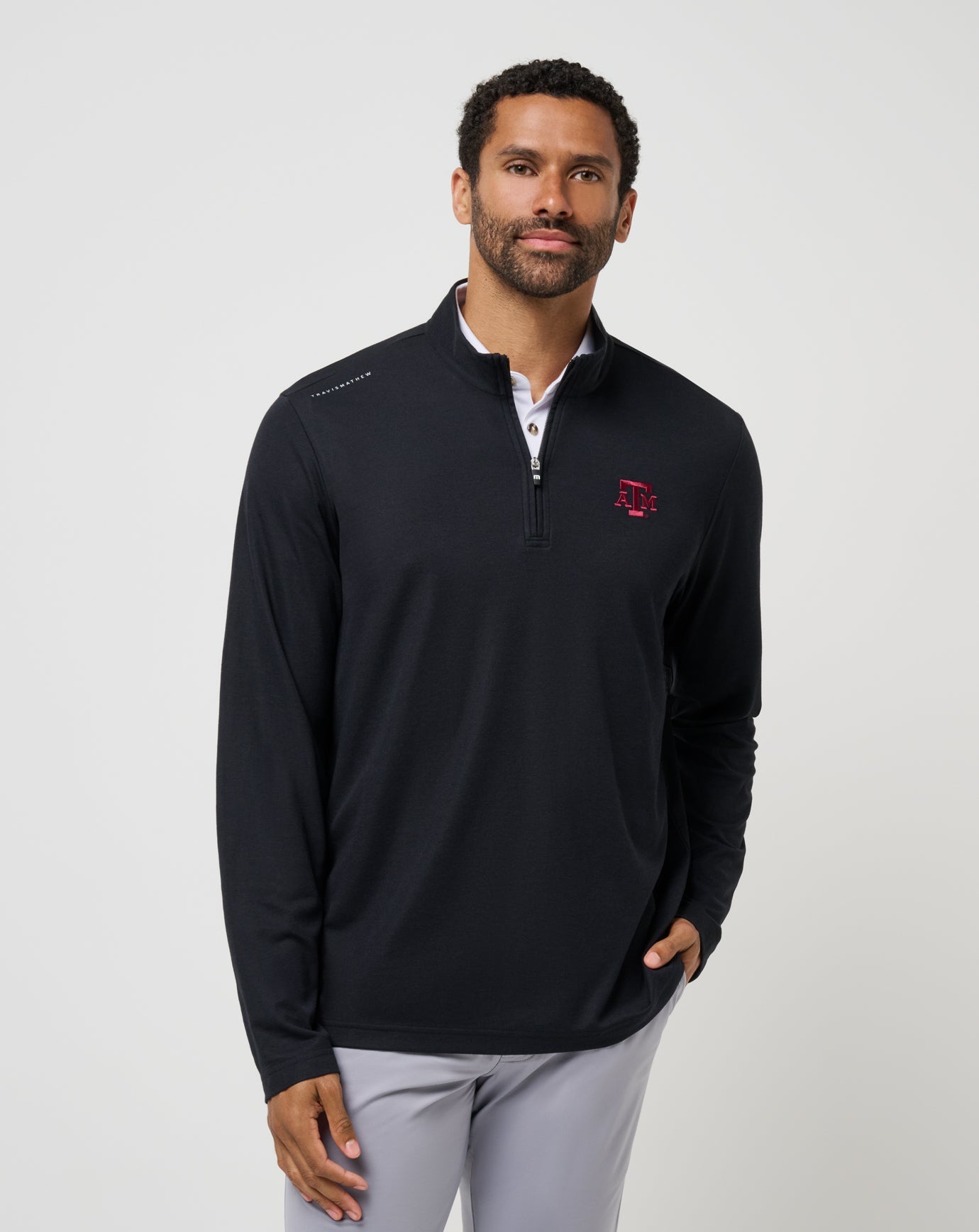 Travis Mathew Texas A&M Time To Tailgate Quarter Zip