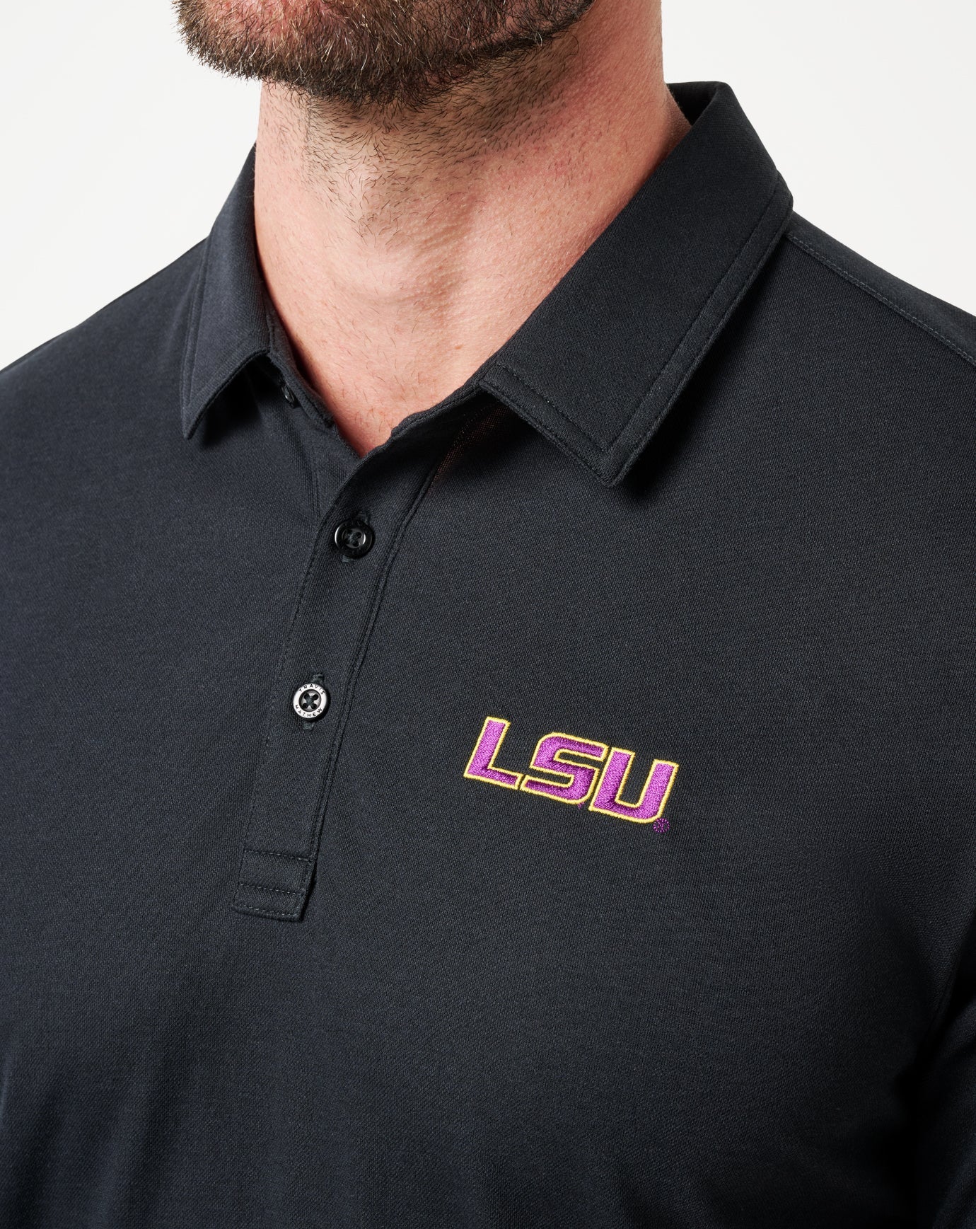 Travis Mathew LSU School Pride Polo