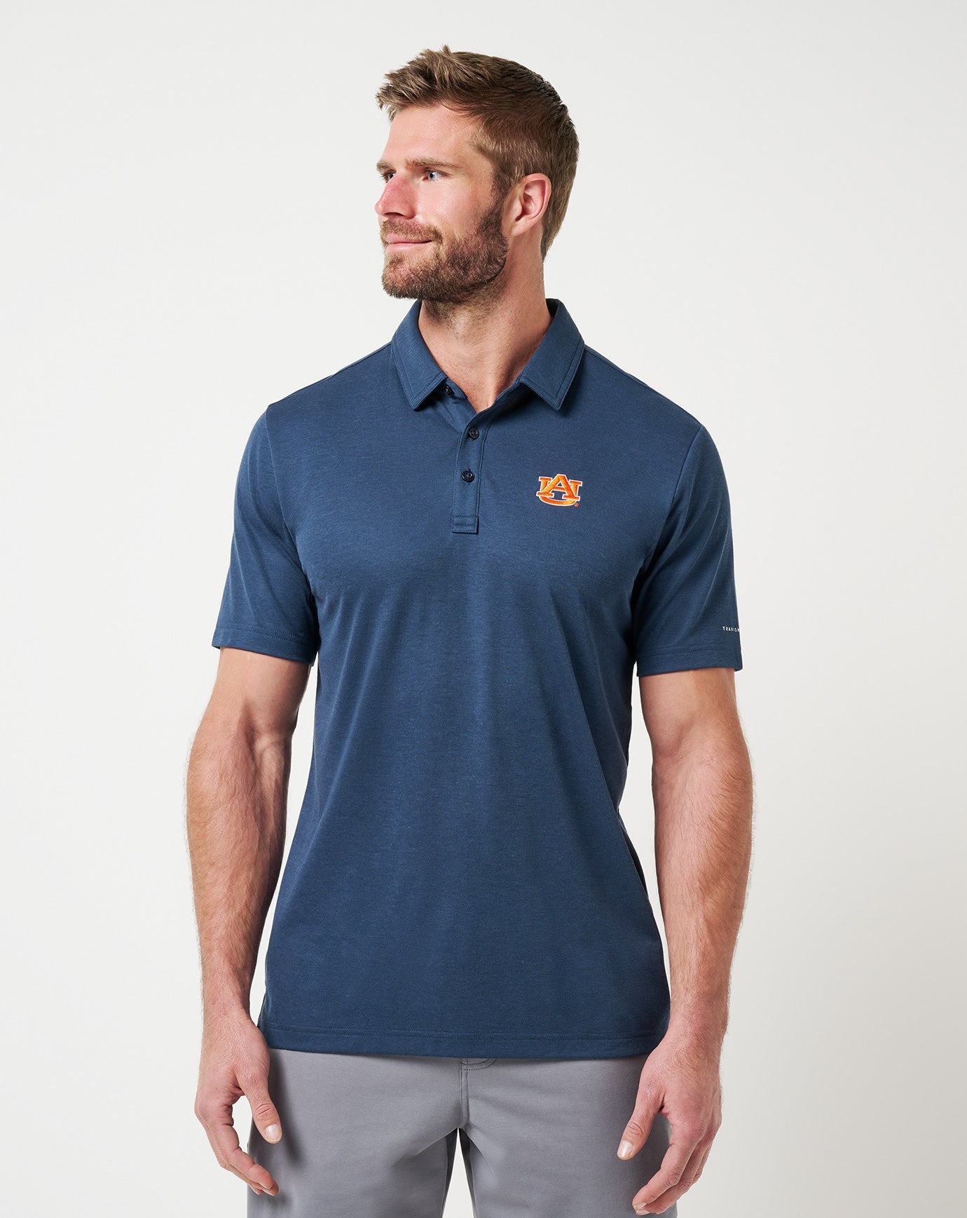 Travis Mathew Auburn School Pride Polo