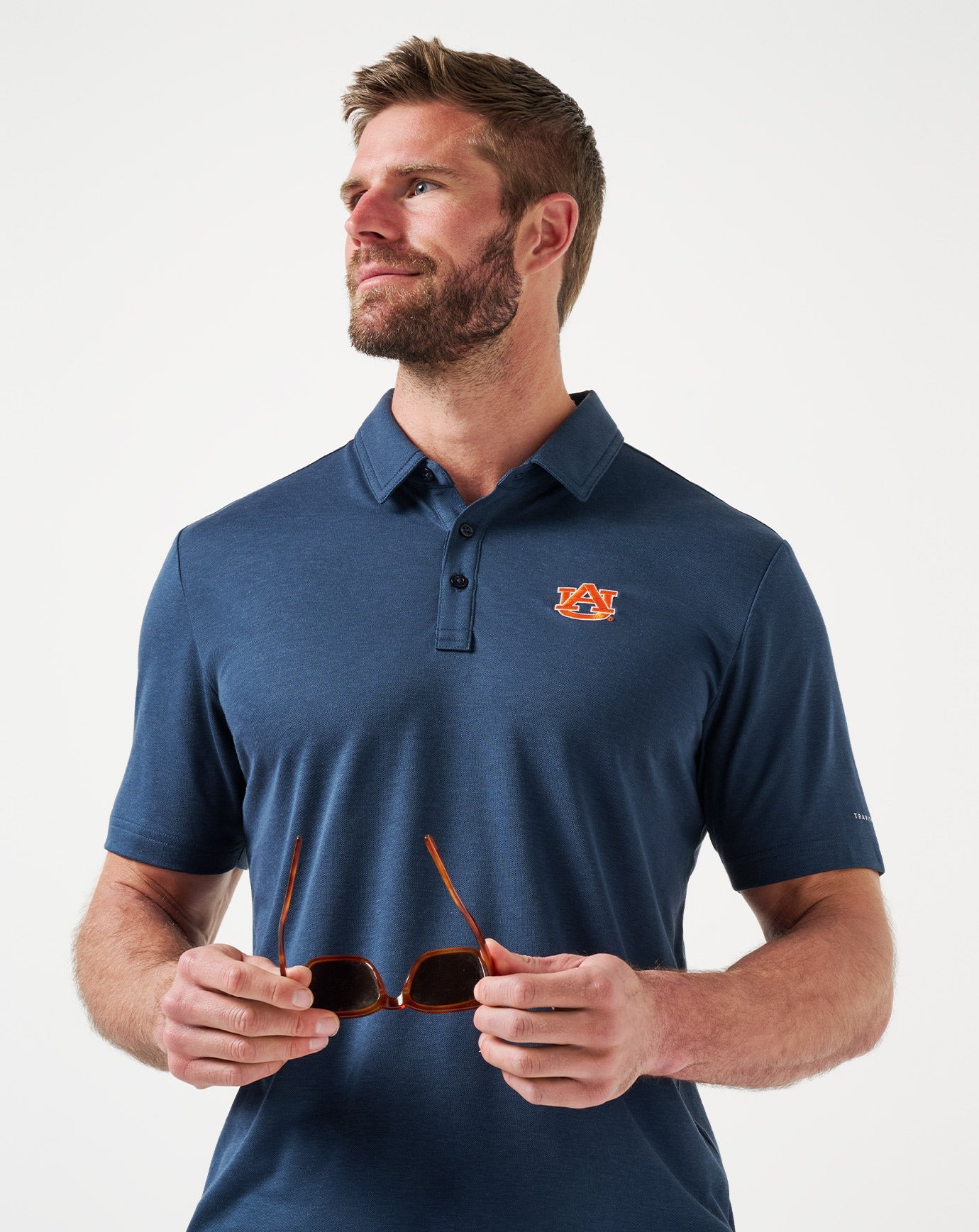 Travis Mathew Auburn School Pride Polo