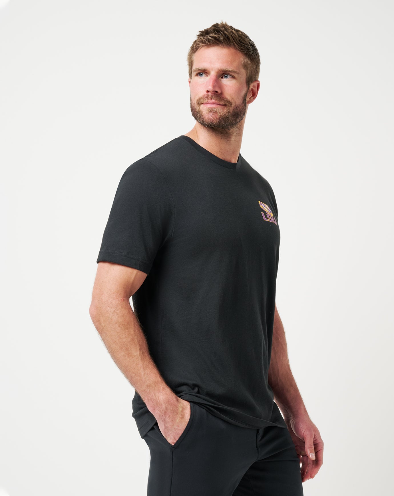 Travis Mathew LSU Friendly Rivalry Tee