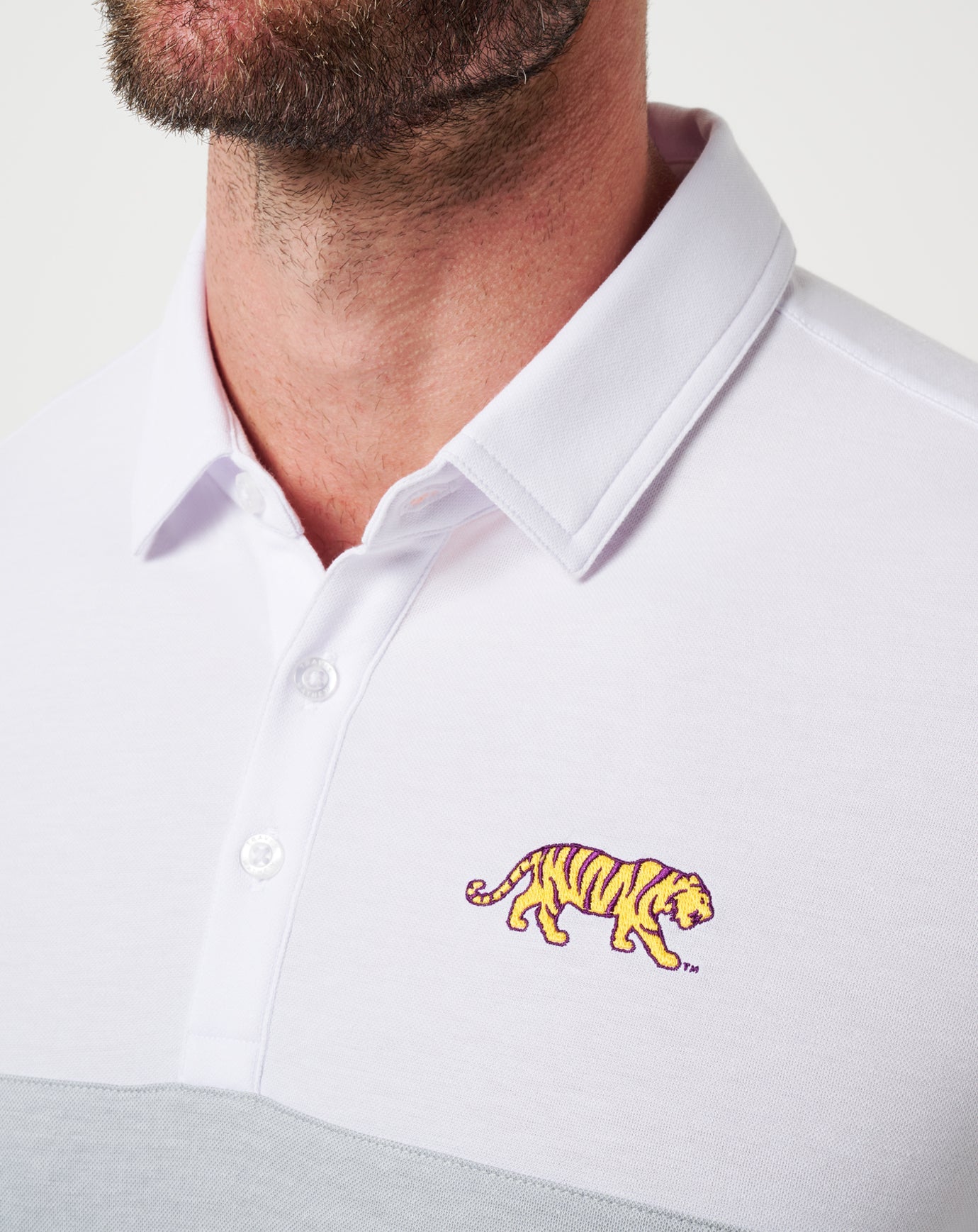 Travis Mathew LSU Drop Back Polo