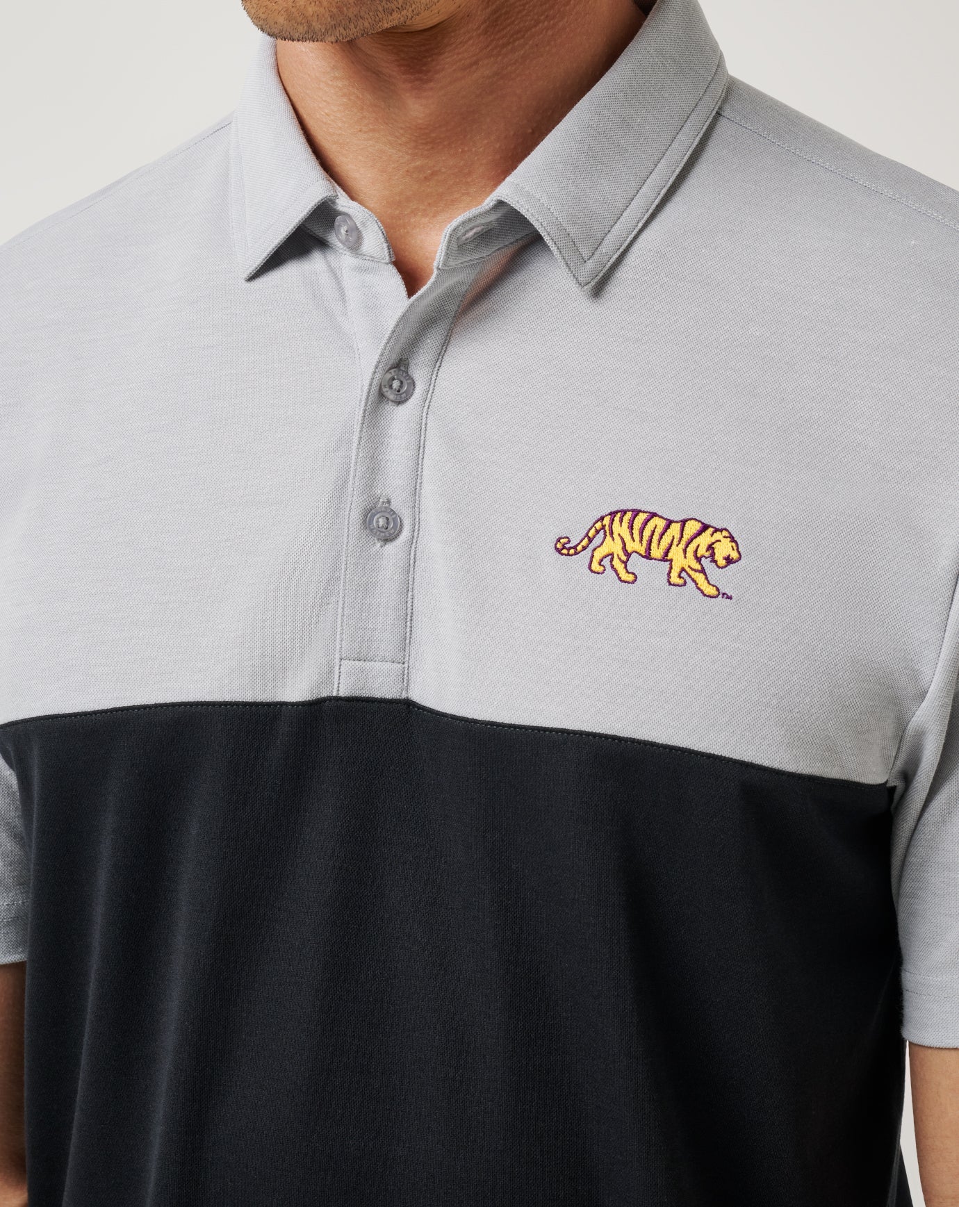 Travis Mathew LSU Drop Back Polo