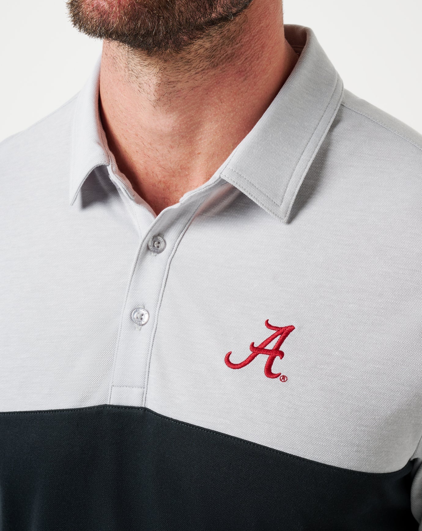 Travis Mathew Alabama Drop Back Polo