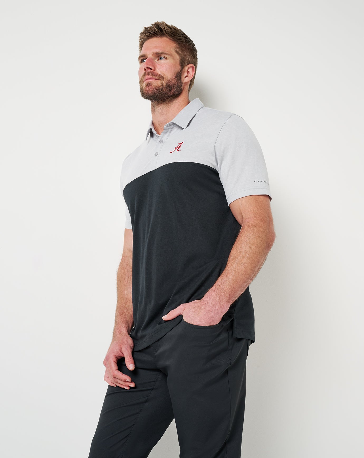 Travis Mathew Alabama Drop Back Polo