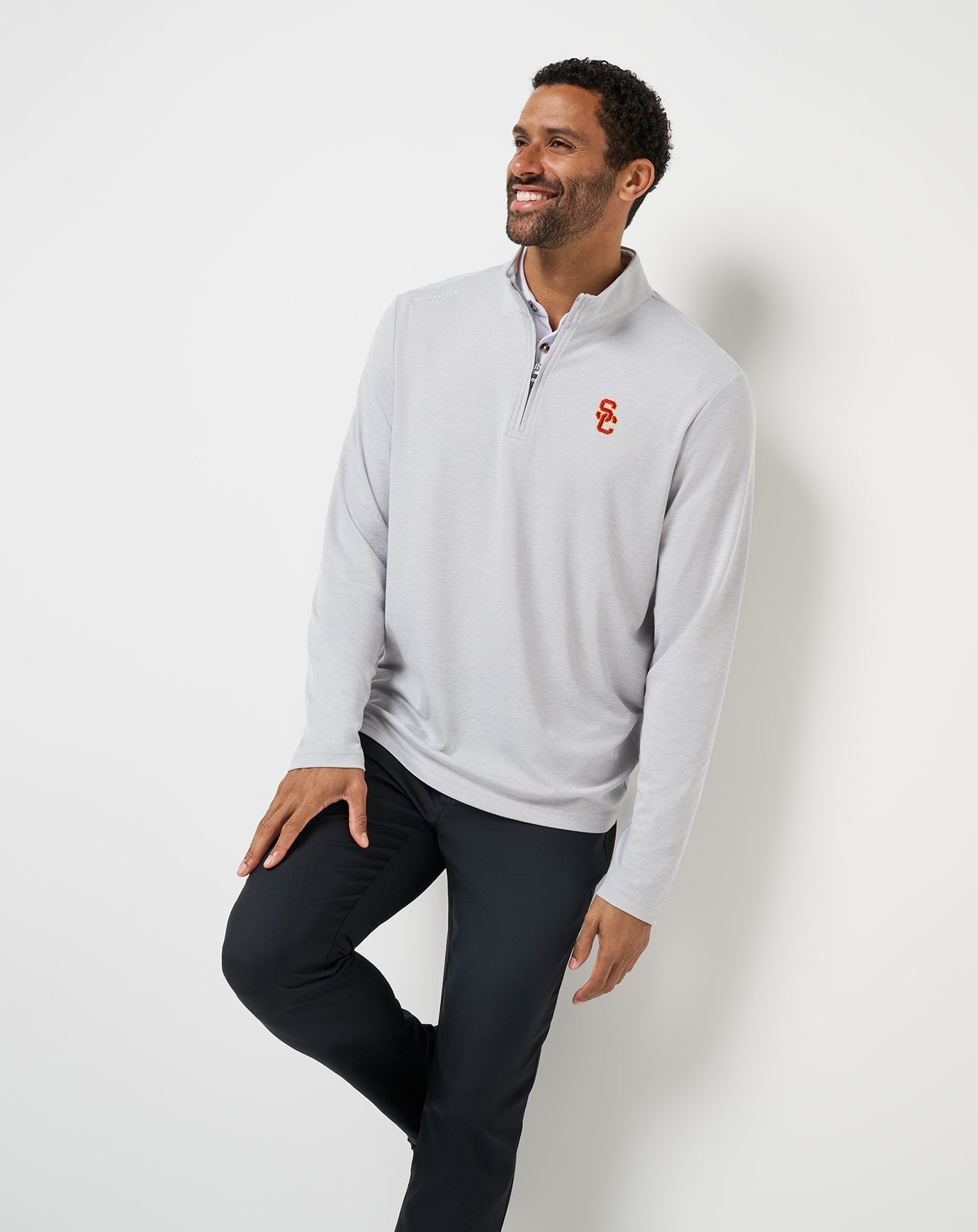 Travis Mathew USC Time To Tailgate Quarter Zip