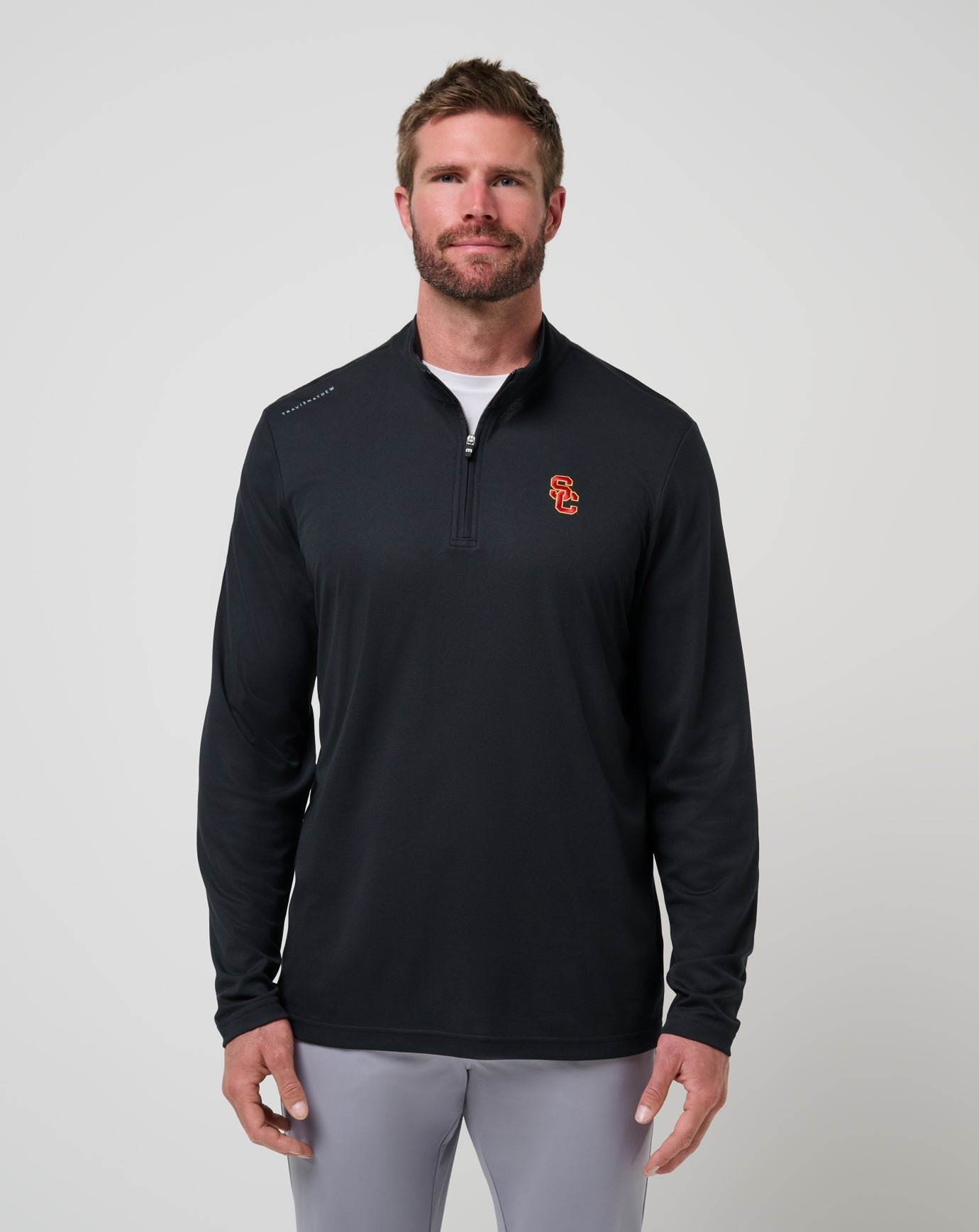 Travis Mathew USC Time To Tailgate Quarter Zip