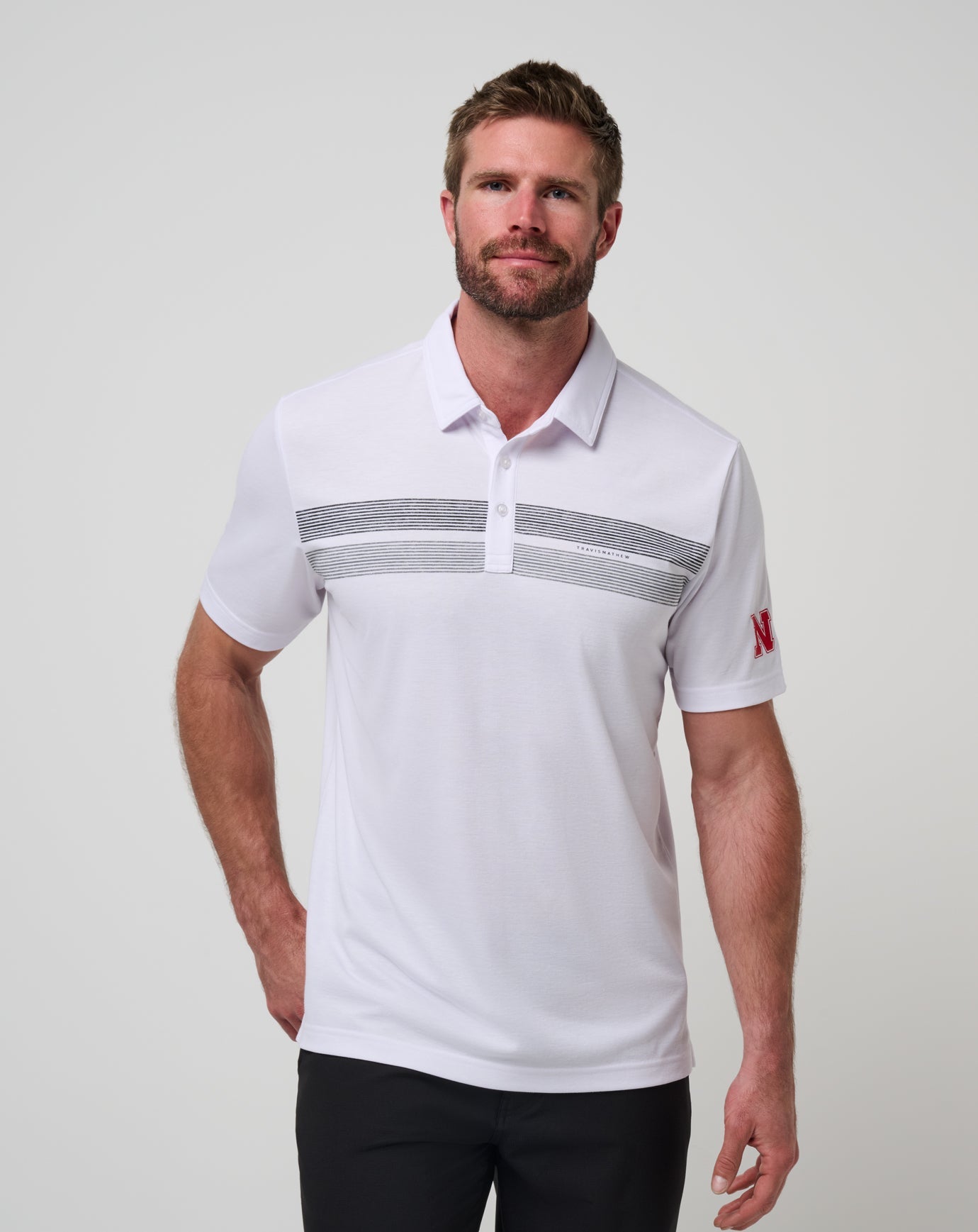Travis Mathew Nebraska Top Recruit Polo
