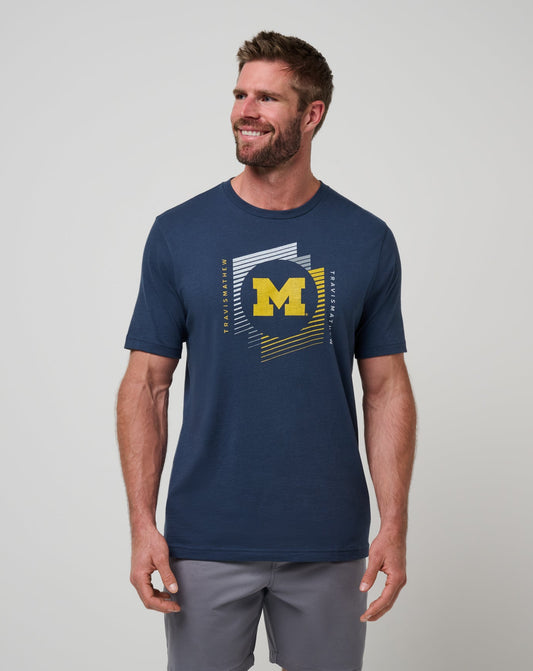 Travis Mathew Michigan Underdogs Tee