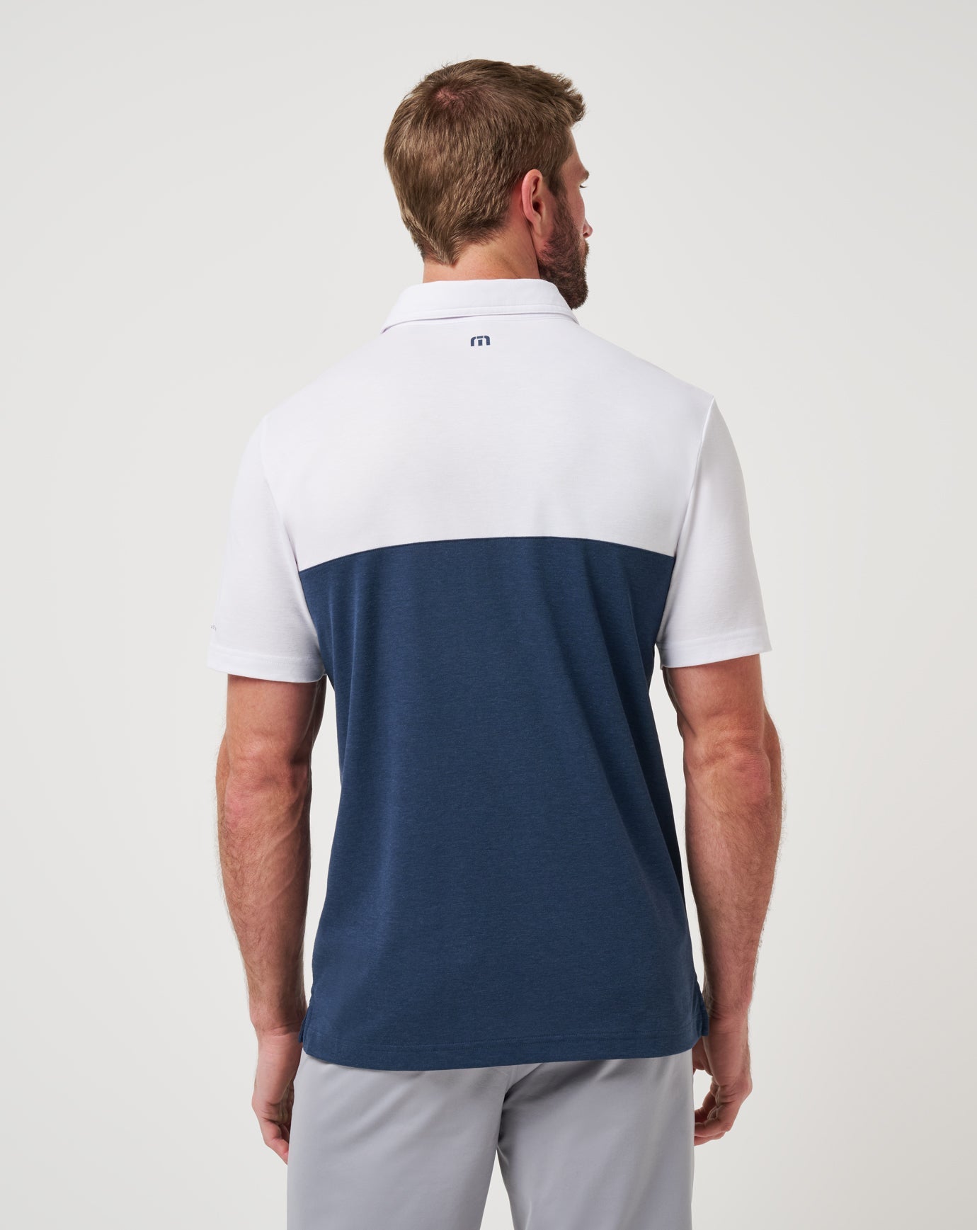 Travis Mathew Michigan Drop Back Polo