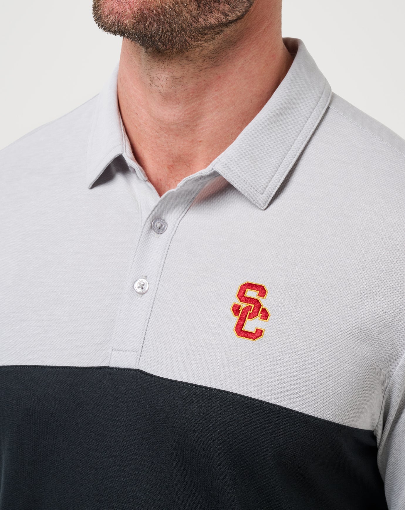 Travis Mathew USC Drop Back Polo