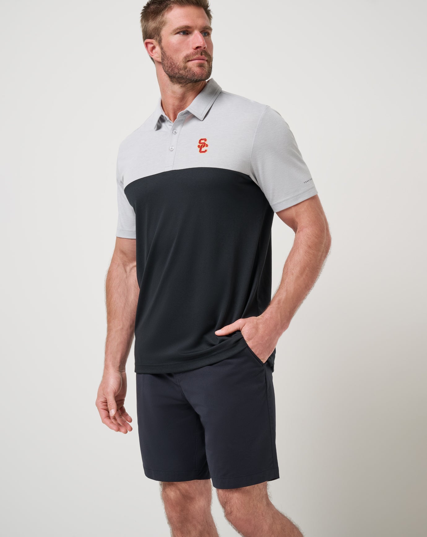 Travis Mathew USC Drop Back Polo