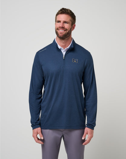Travis Mathew Michigan Time To Tailgate Quarter Zip