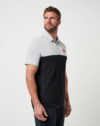 Travis Mathew Nebraska Drop Back Polo