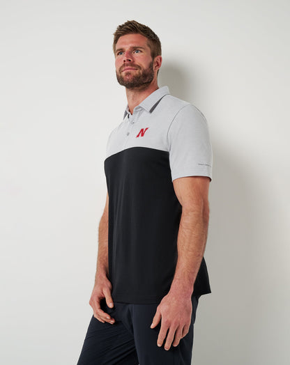 Travis Mathew Nebraska Drop Back Polo