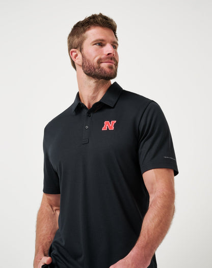 Travis Mathew Nebraska School Pride Polo