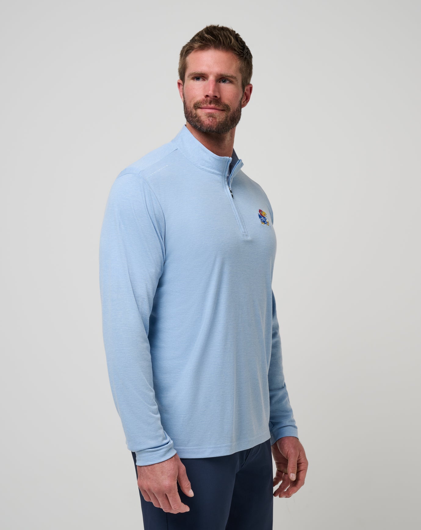 Travis Mathew Kansas Time To Tailgate Quarter Zip
