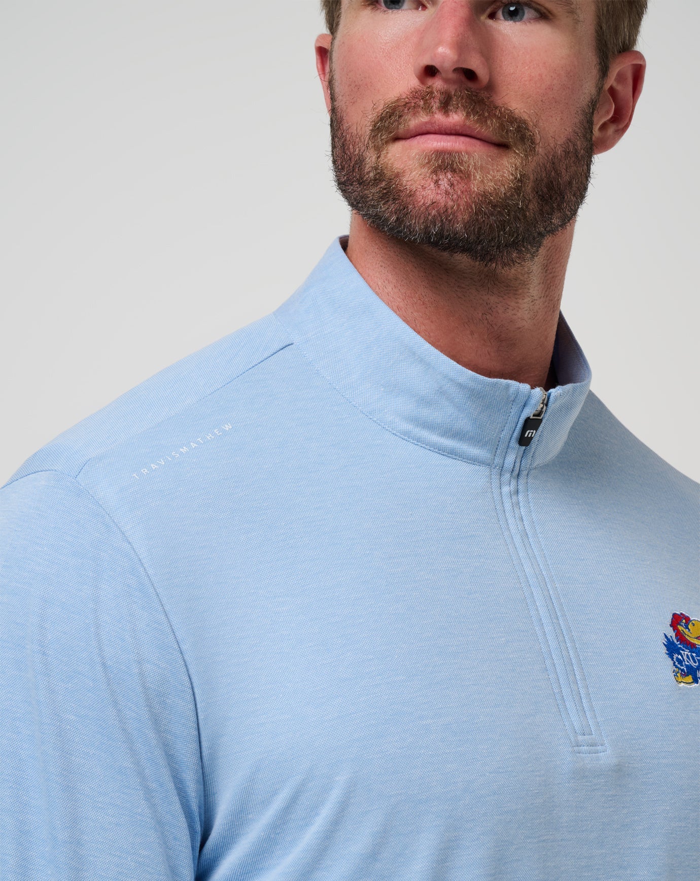 Travis Mathew Kansas Time To Tailgate Quarter Zip