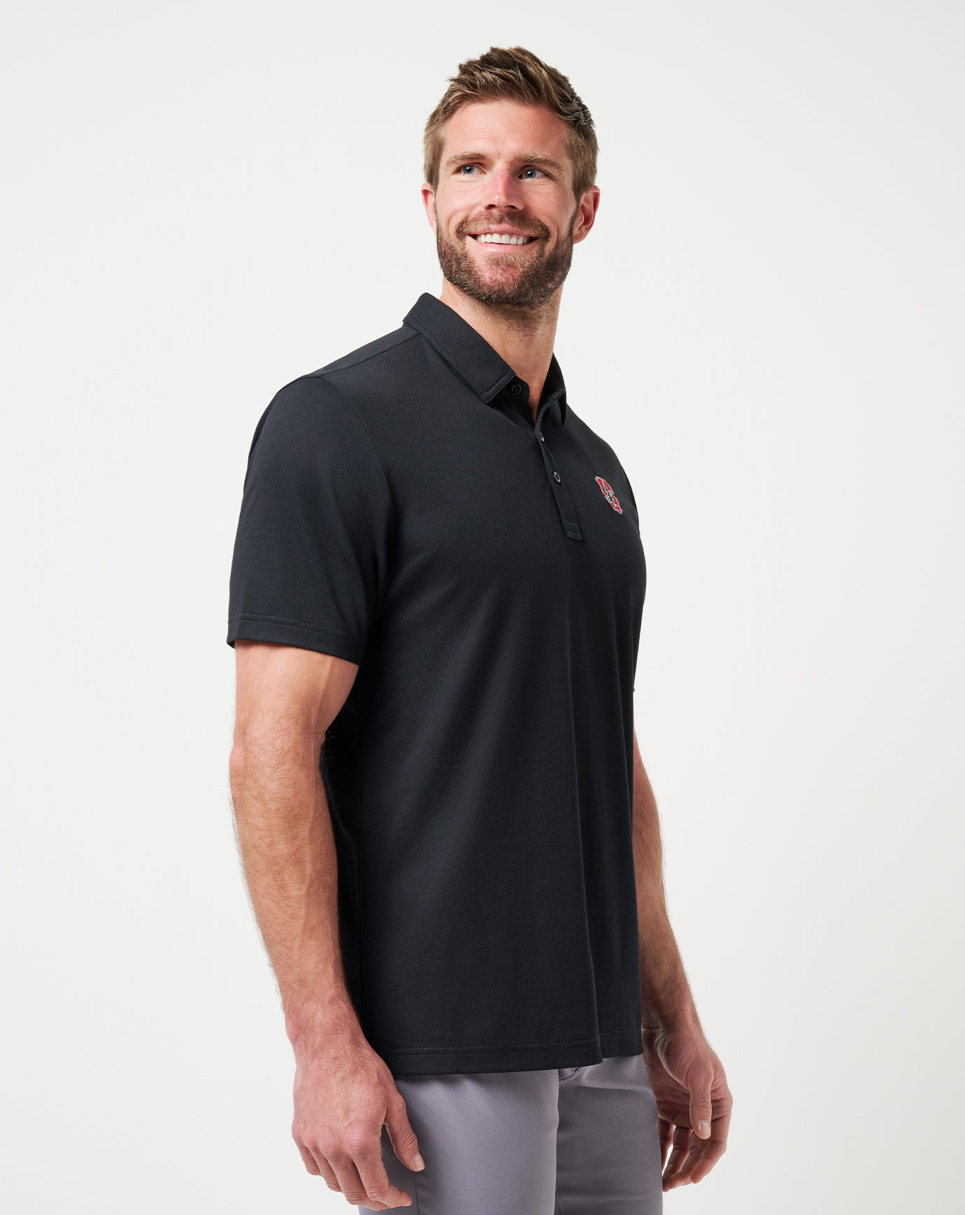 Travis Mathew Stanford School Pride Polo
