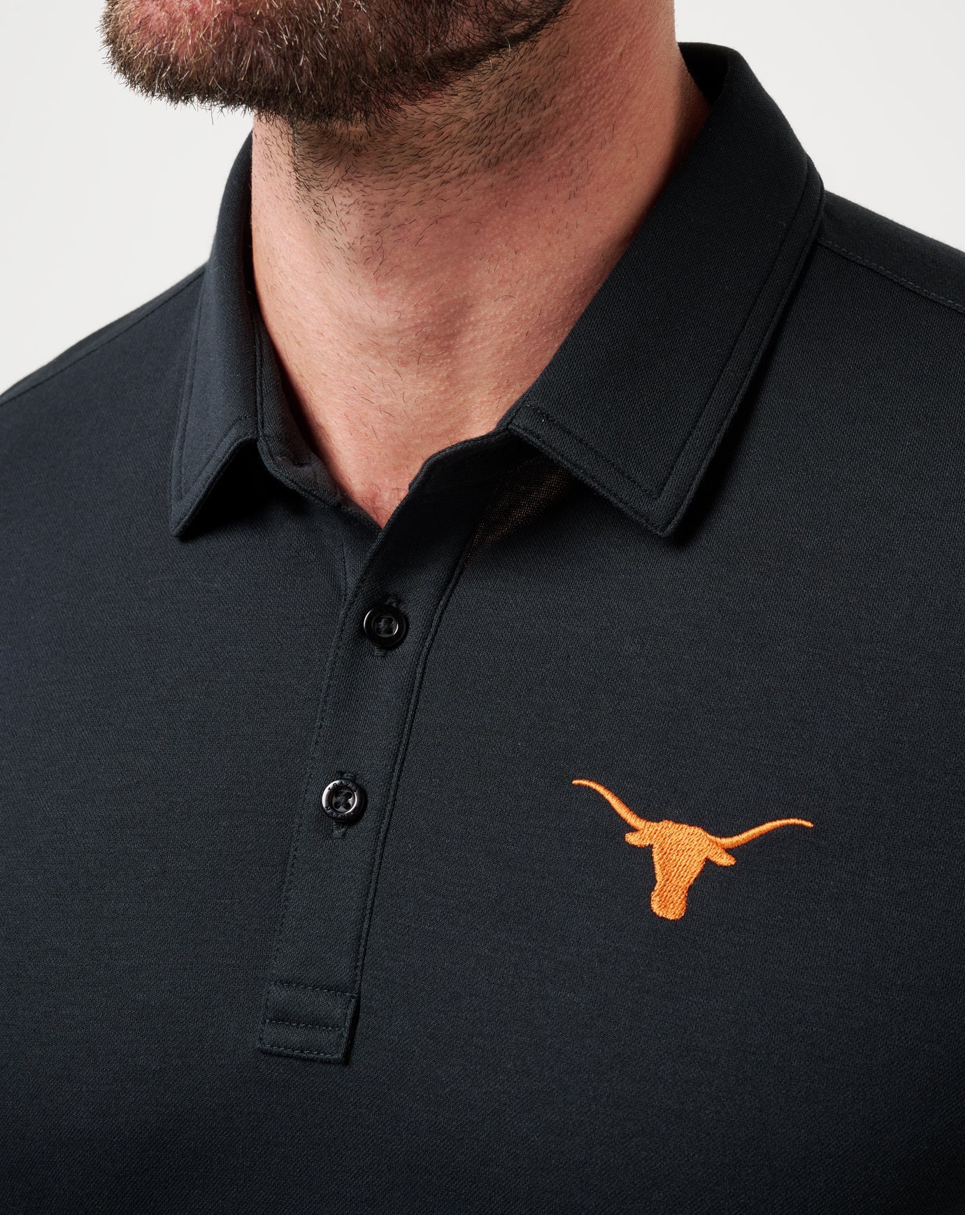 Travis Mathew UT Austin School Pride Polo