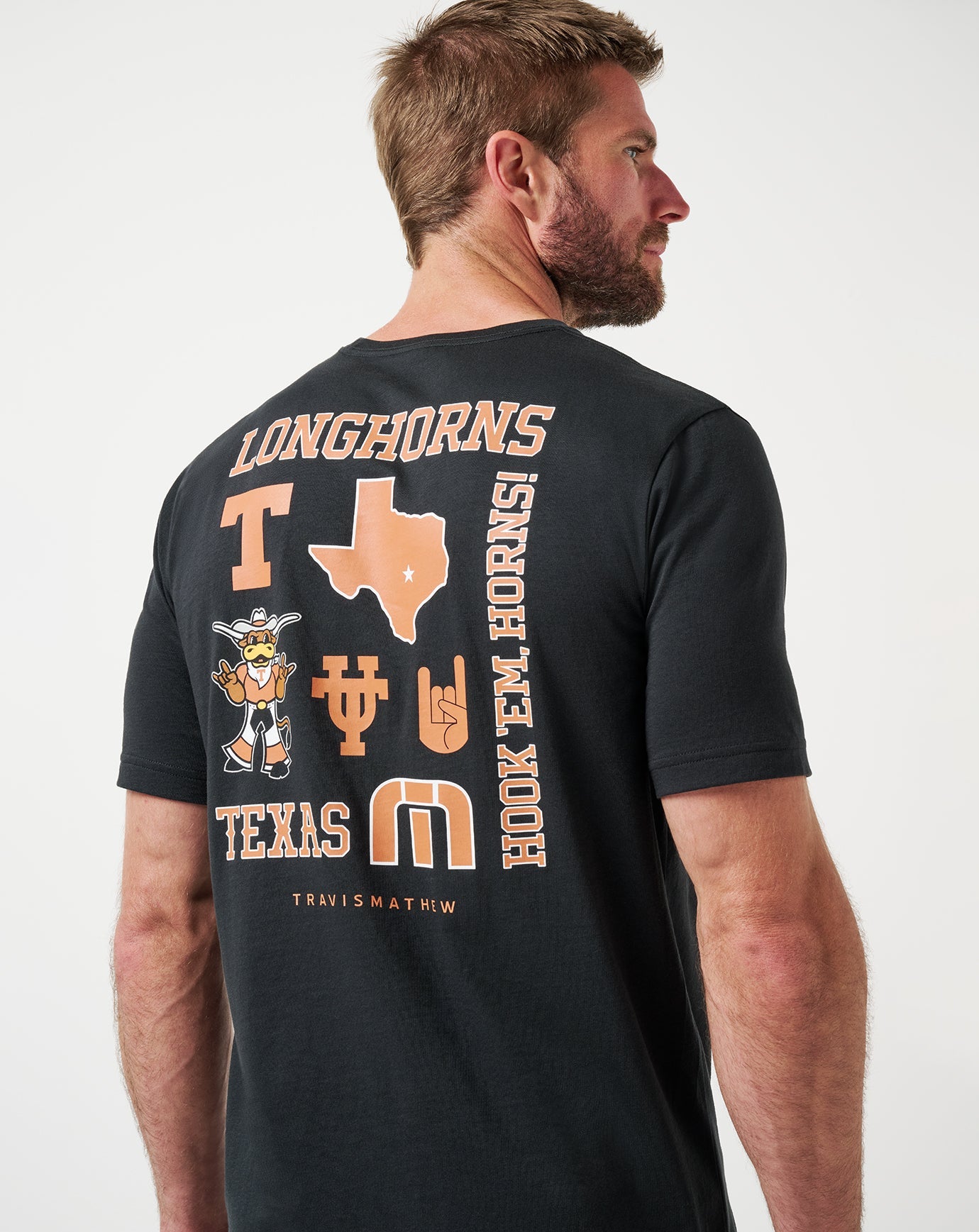 Travis Mathew UT Austin Friendly Rivalry Tee